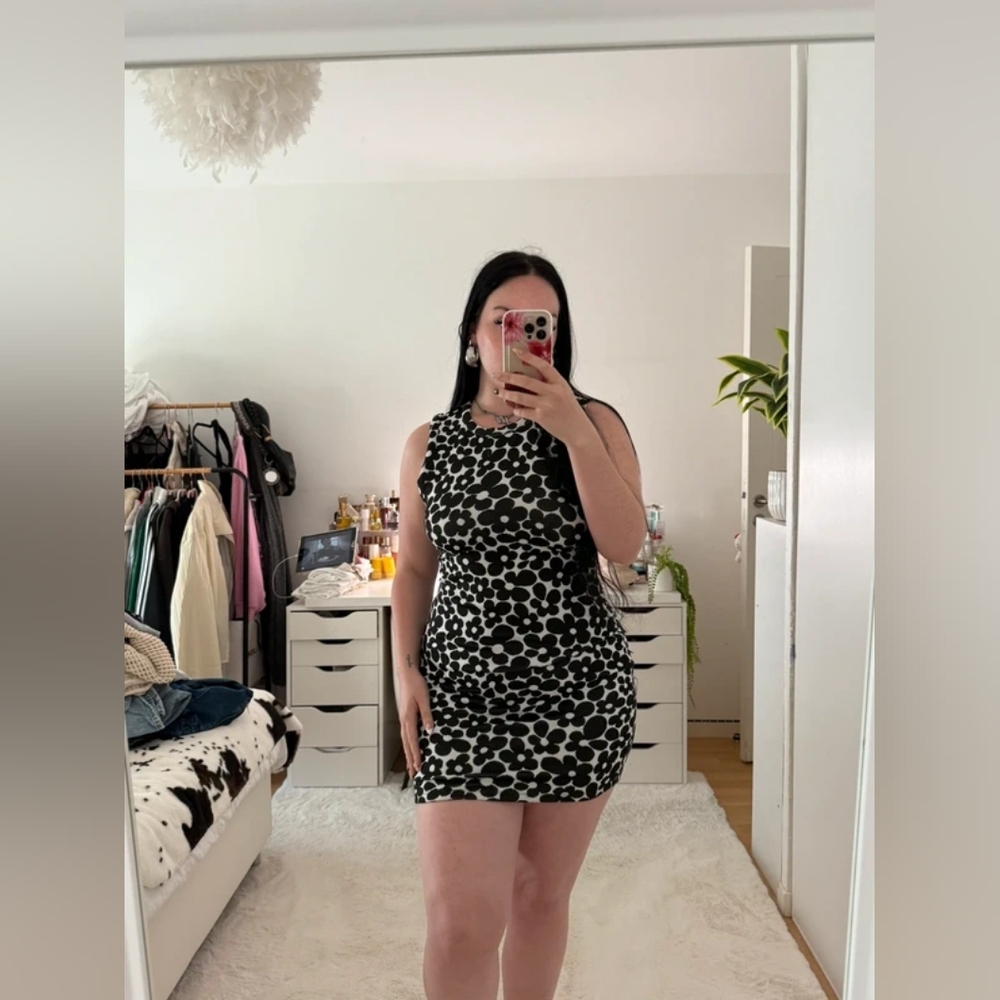Black White Urban Outfitter Mini Dress, S